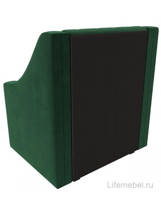 Кресло Мерлин зеленый велюр