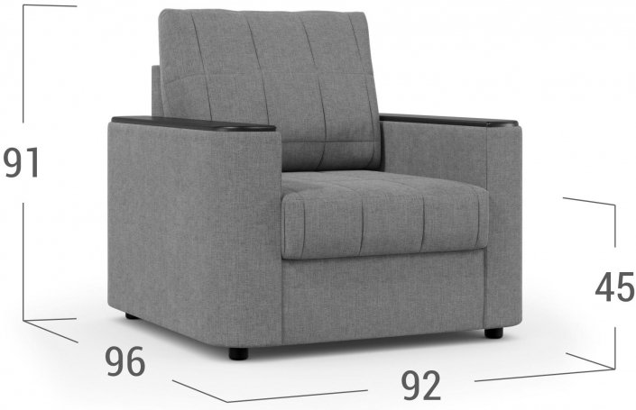 Кресло Moon Family 018/12 v1 003469 велюр бежевый 66-100