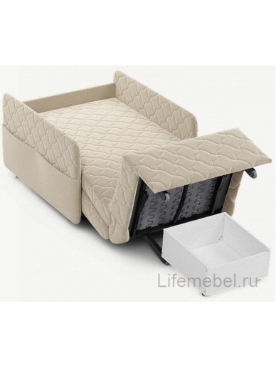 Кресло Moon Family 119 / Н10 v1+(2)65 v1 004853 велюр бежевый 74-1