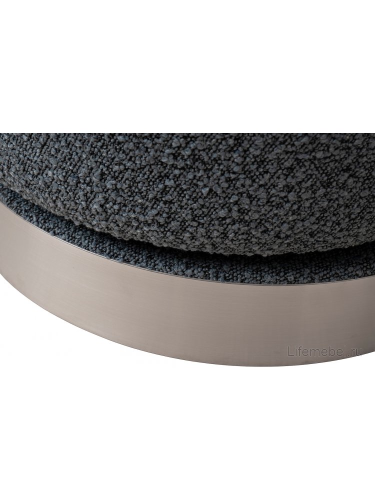 Кресло Наполи темно-серое