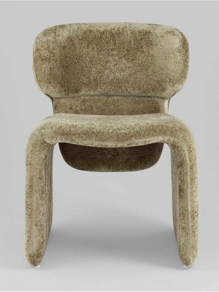 Кресло Мэйлин велюр / зеленый