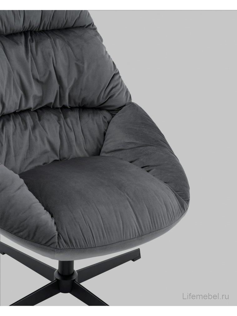 Кресло Оррелл серый