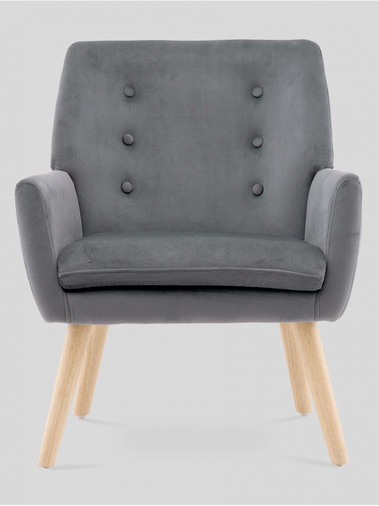 Кресло Орлик серый