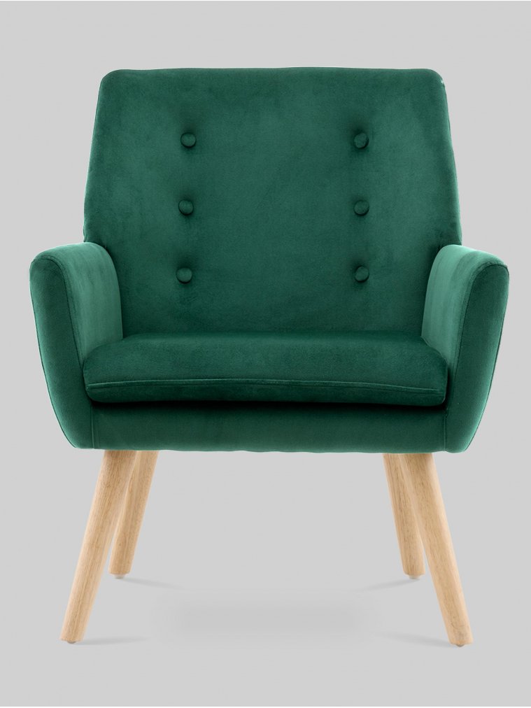 Кресло Орлик тёмно-зелёный