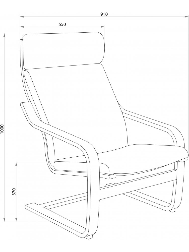 Кресло Relax бежевый