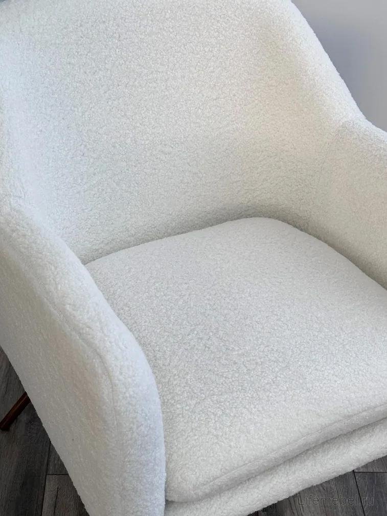 Кресло Sheep Nini белый / золотой