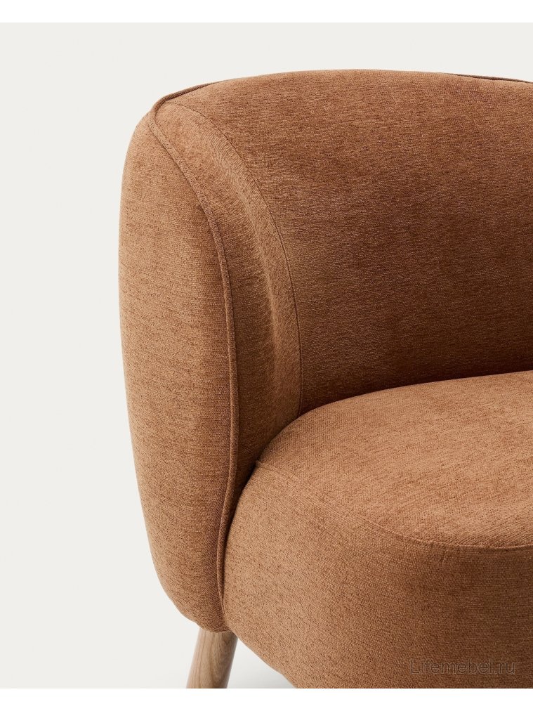 Кресло Ulit терракотовый шенил