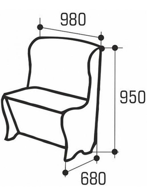 Кресло Версаль коричневое