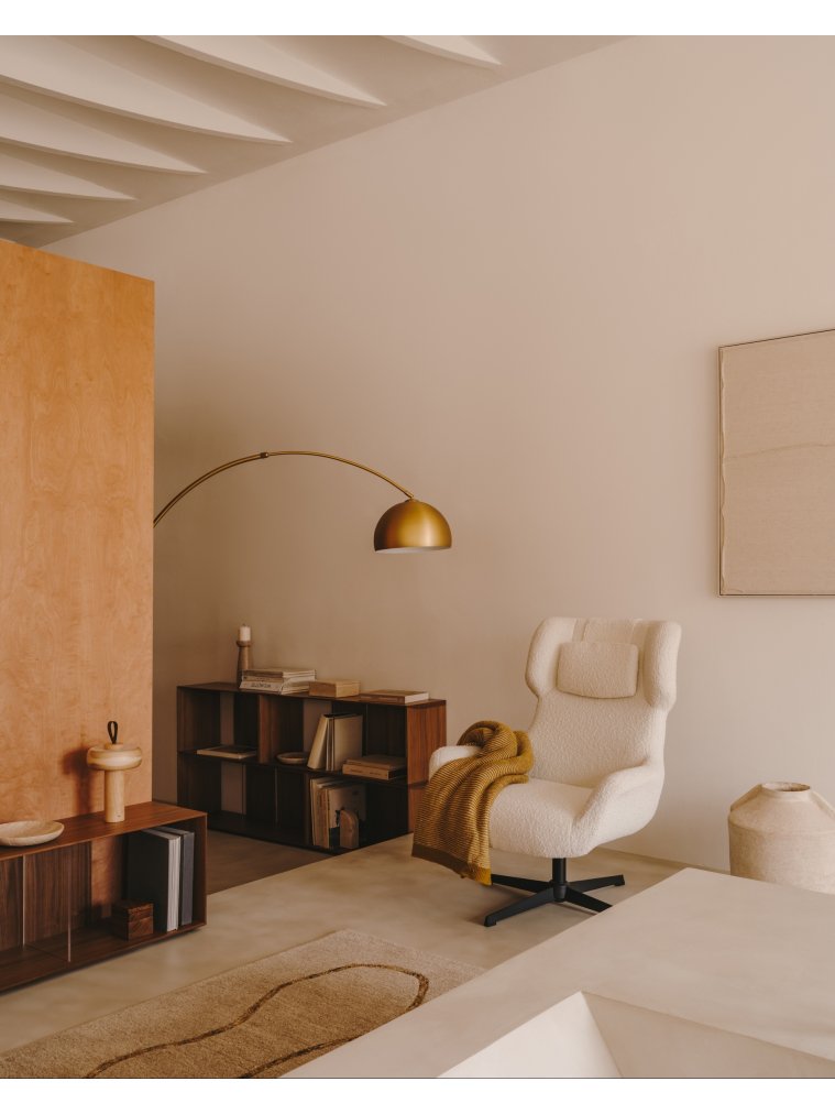 Кресло Zalina белое