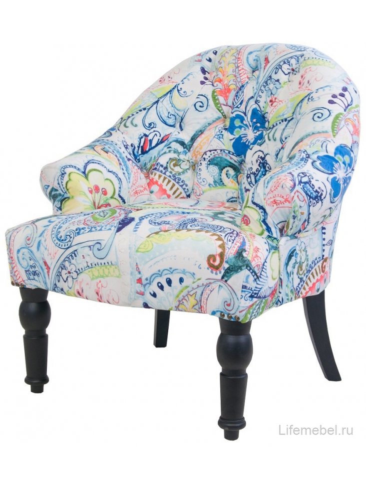 Низкое кресло Desta Flower