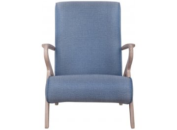 Низкое кресло Fobos blue