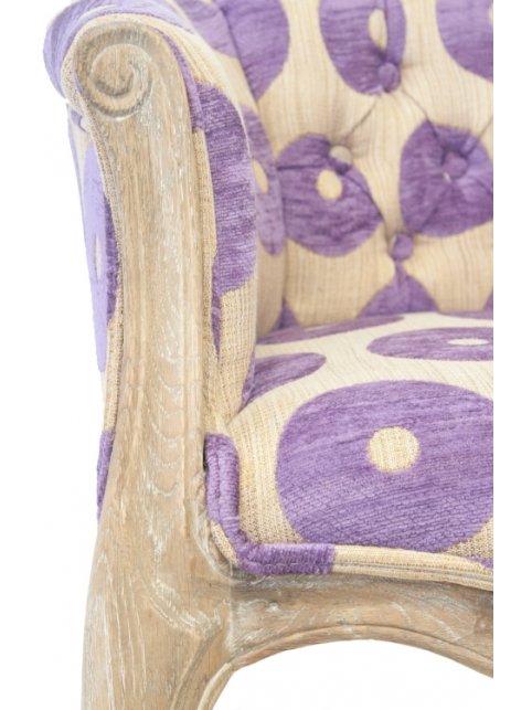 Низкое кресло Kandy Purple