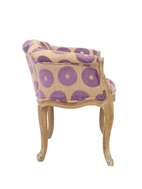 Низкое кресло Kandy Purple