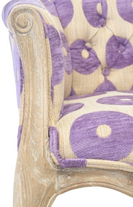 Низкое кресло Kandy Purple