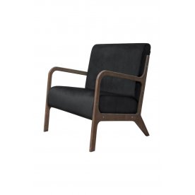 Низкое кресло Mody Black
