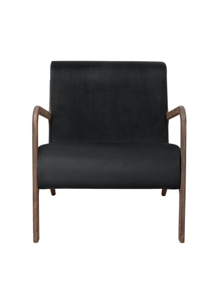 Низкое кресло Mody Black