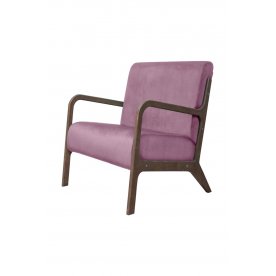 Низкое кресло Mody Pink