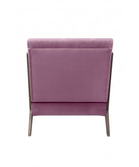 Низкое кресло Mody Pink