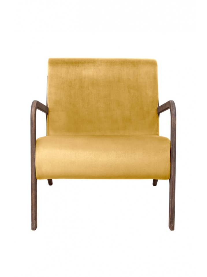 Низкое кресло Mody Yellow