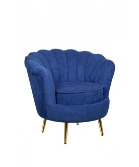Низкое кресло Pearl Blue