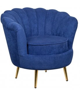 Низкое кресло Pearl Blue