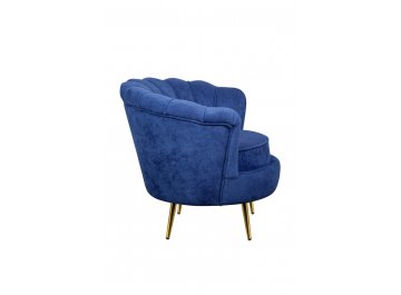 Низкое кресло Pearl Blue