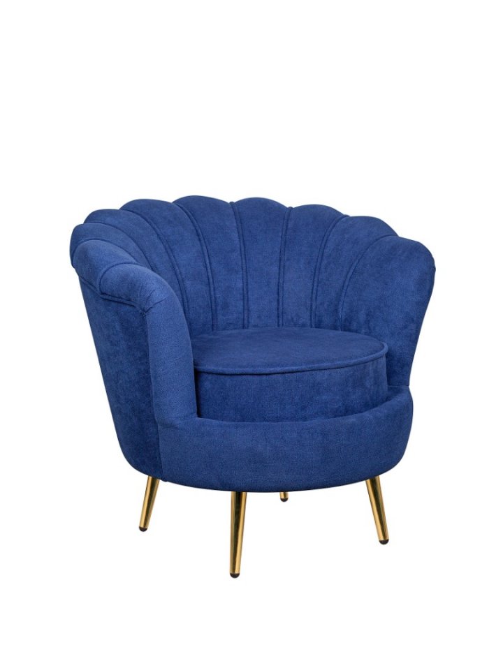 Низкое кресло Pearl Blue