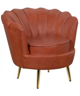 Низкое кресло Pearl Brown