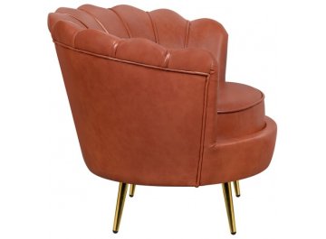 Низкое кресло Pearl Brown