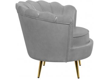 Низкое кресло Pearl Grey V2