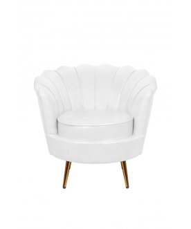 Низкое кресло Pearl White