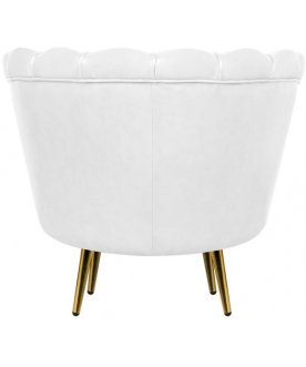 Низкое кресло Pearl White