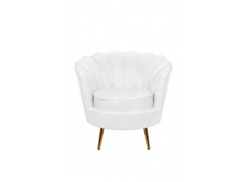 Низкое кресло Pearl White