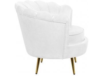 Низкое кресло Pearl White