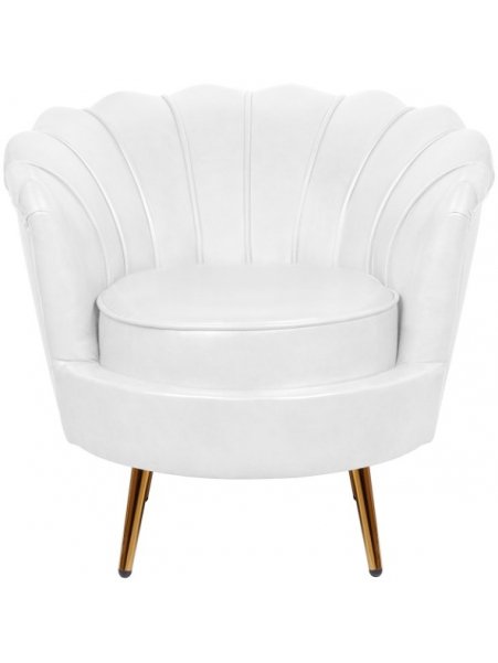 Низкое кресло Pearl White