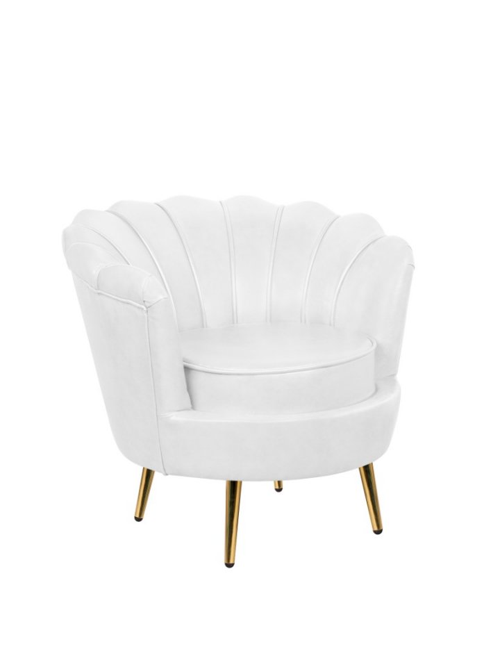 Низкое кресло Pearl White