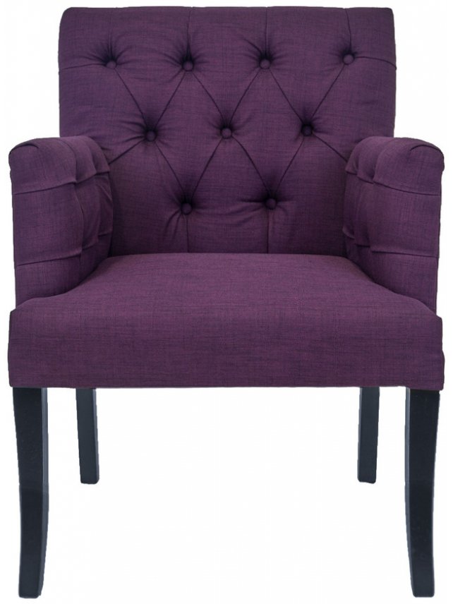 Низкое кресло Zander Purple