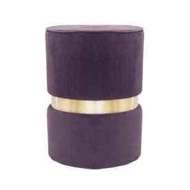 Дизайнерский пуф Brassy Violet