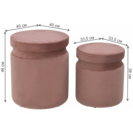 Комплект пуфов Henry