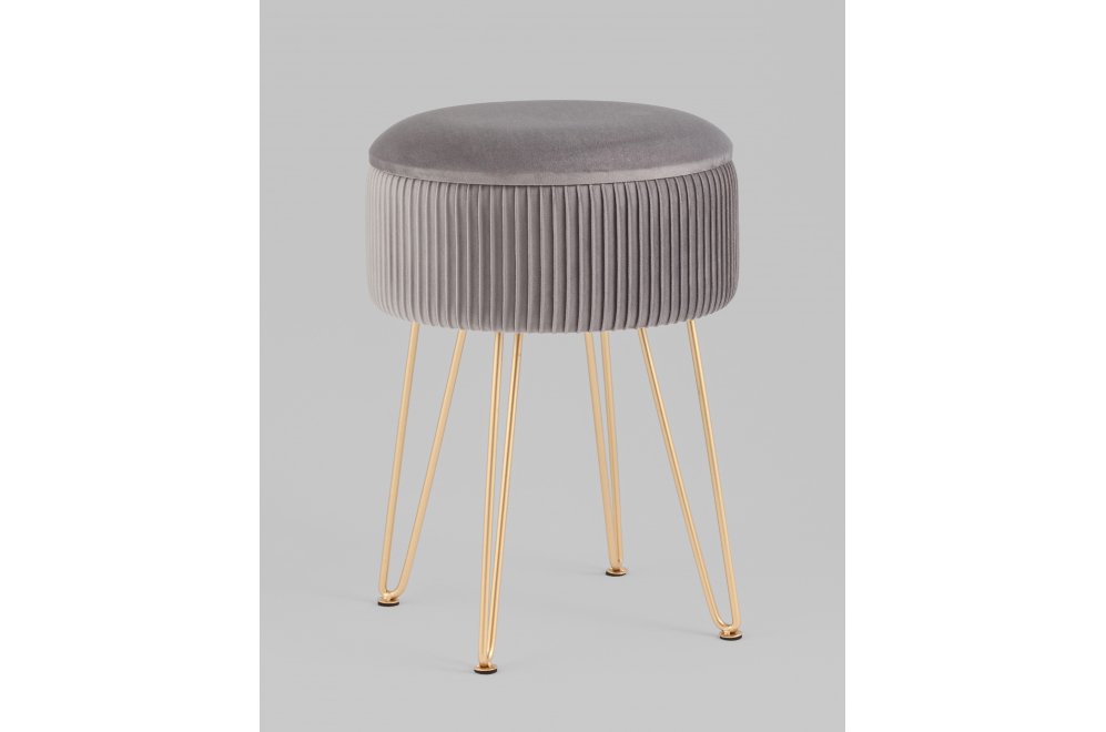 Пуф Вистар серый