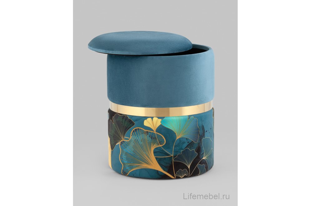 Пуф Эбба Gingko , велюр