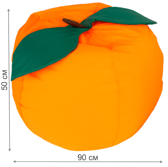 Пуф-мешок Апельсин