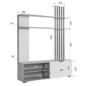 Готовая гостиная Бери