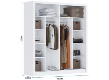 Шкаф-купе Дрим-1 2 м