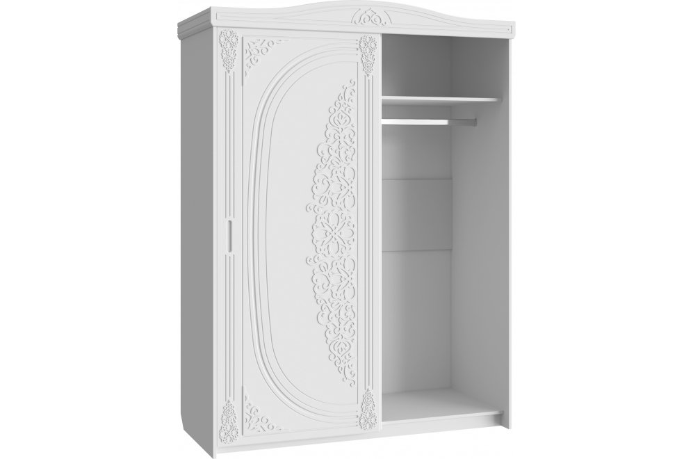 Шкаф-купе Ассоль АС-20 белое дерево