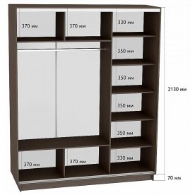 Шкаф-купе D3-05 220х60