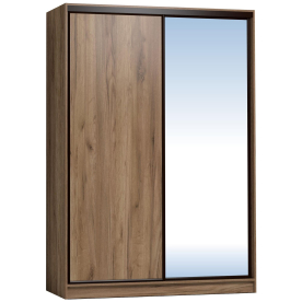 Шкаф-купе Домашний 1600 зеркало / лдсп