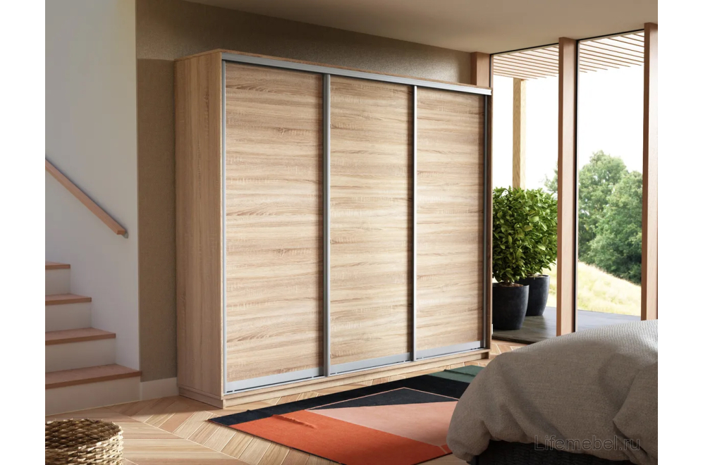 Шкаф-купе Экспресс 2100х2200х440 сонома