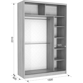 Шкаф-купе Гранд 7-600 27