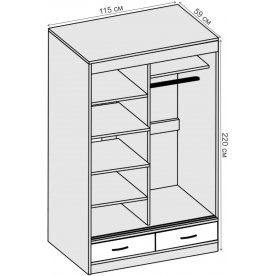 Шкаф-купе арт.008